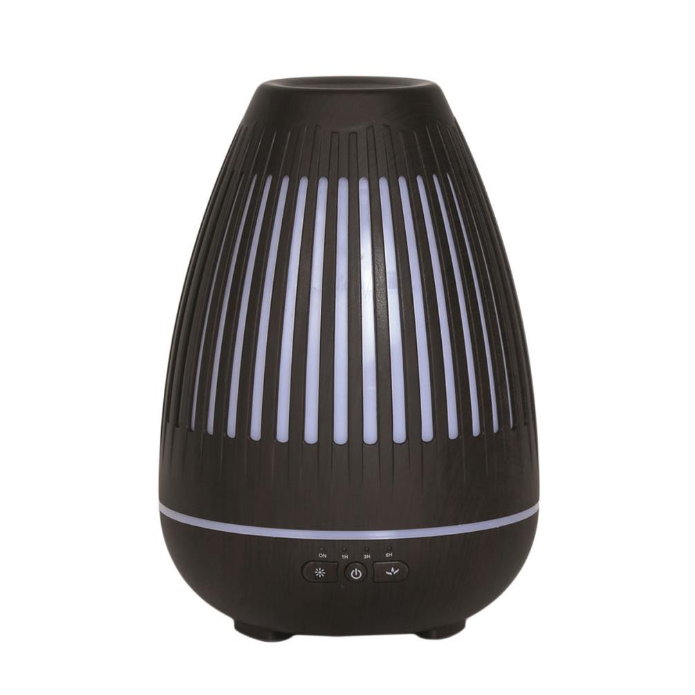 Aroma LED Dark Wood Effect Oval Grill Ultrasonic Electric Oil Diffuser £25.19